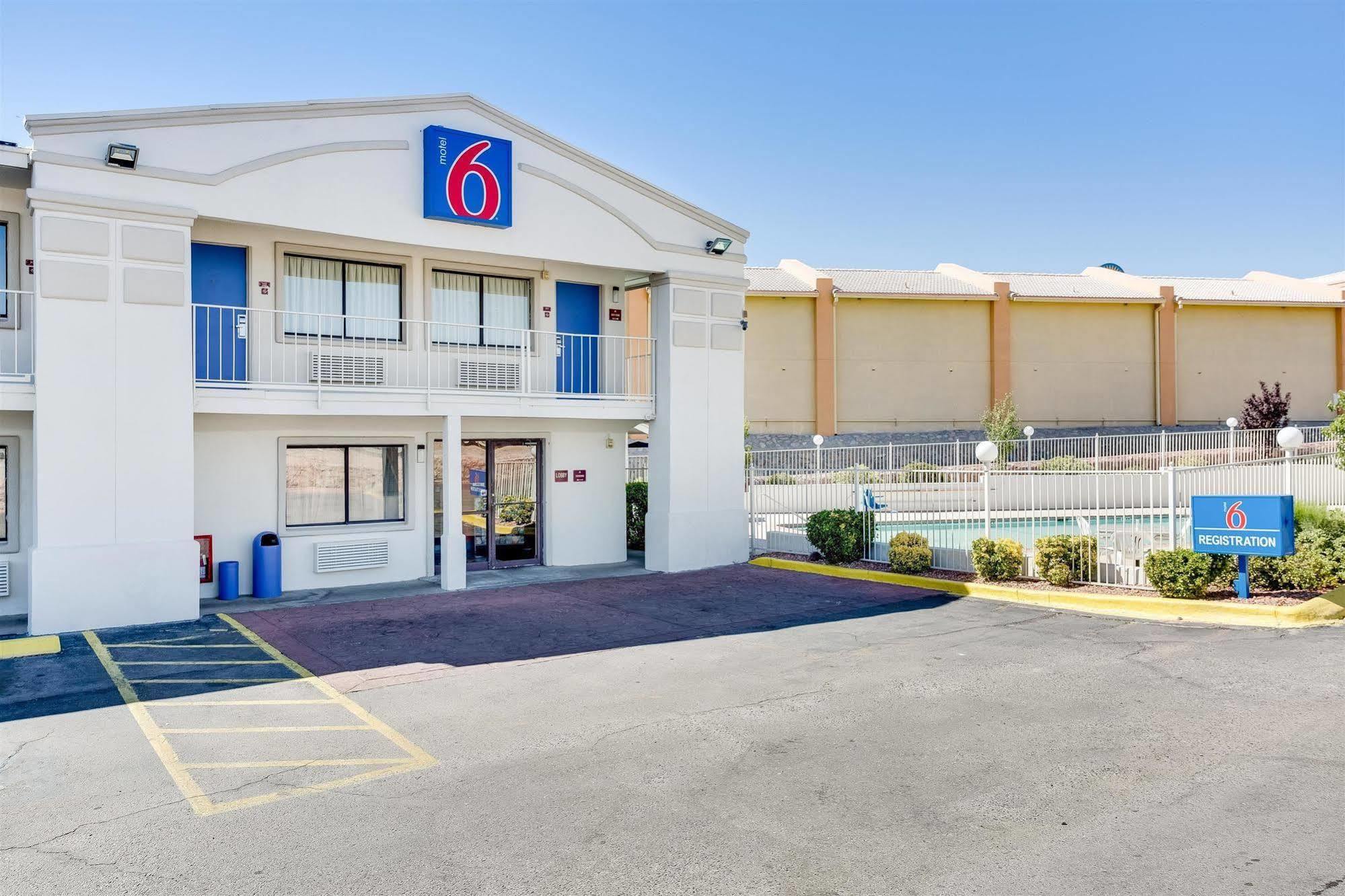 Motel 6-El Paso, Tx - West Dış mekan fotoğraf